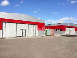Промышленные ворота DoorHan складные с нижней направляющей серии ifg-lg 12000x3000