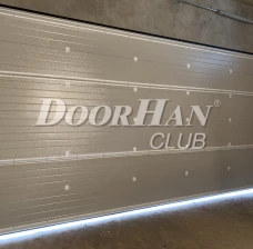 Секционные гаражные ворота с алюминиевым профилем, фото 1